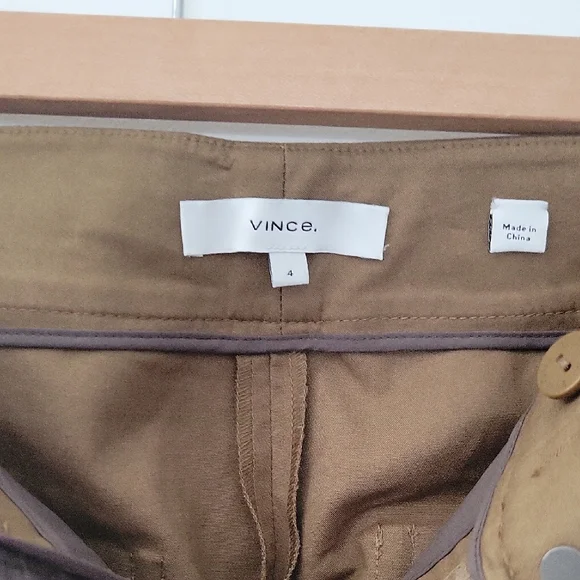 Vince | Italian Cotton Wide Leg Pants | Size 4 - Picture 3 of 7